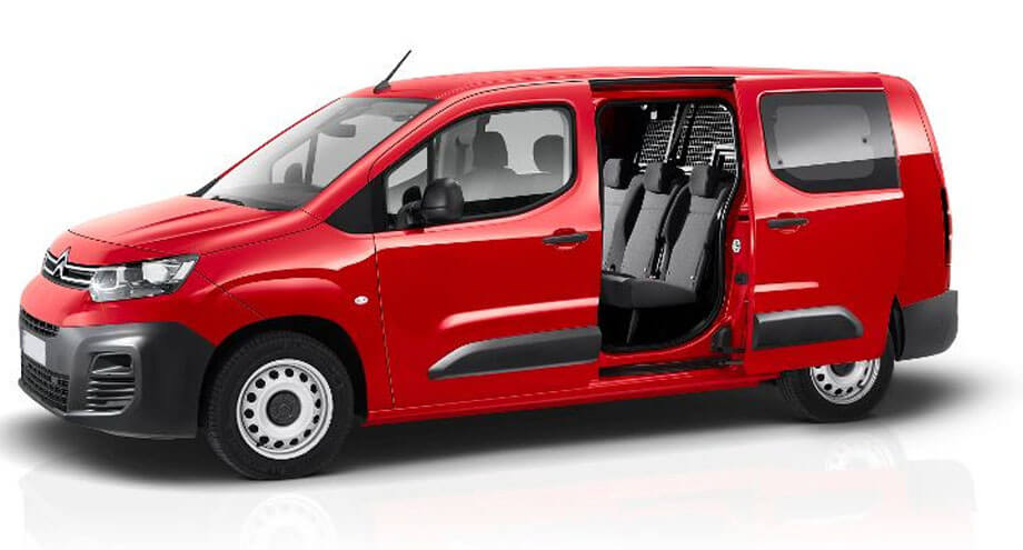 Citroen Berlingo and Peugeot Partner crew vans set for 2020