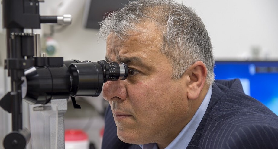 Roadside eye tests for drivers on their way
