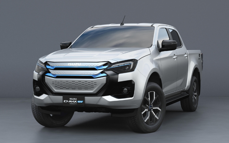 Isuzu Reveals New Electric D-Max Pick-up Truck 