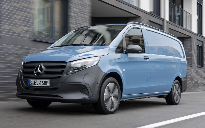Updated Mercedes eVito Electric Van Gets Longer Range, More Power