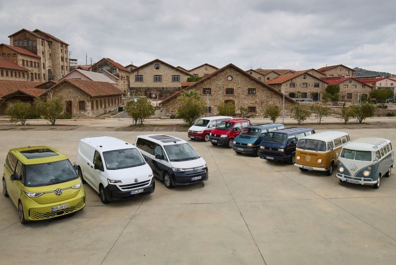 The History of the Volkswagen Transporter Van