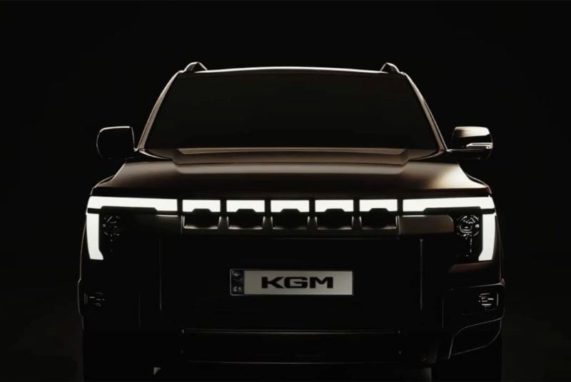 New KGM Musso Pick-Up Teased as Diesel Rival to Ford Ranger