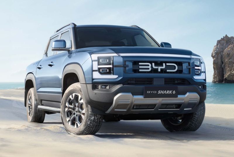 BYD Shark 6 PHEV Pick-Up Set to Reach UK Shores