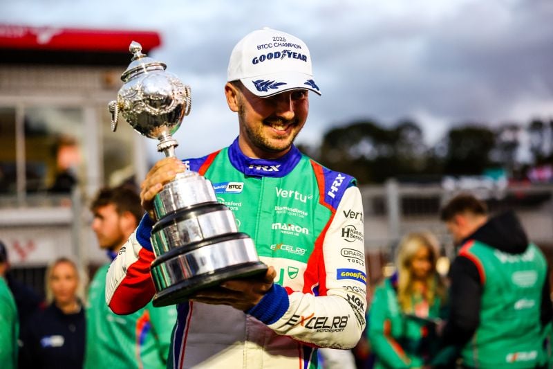 Vansdirect Toasts 2025 BTCC Title-Winning Success with Team VERTU