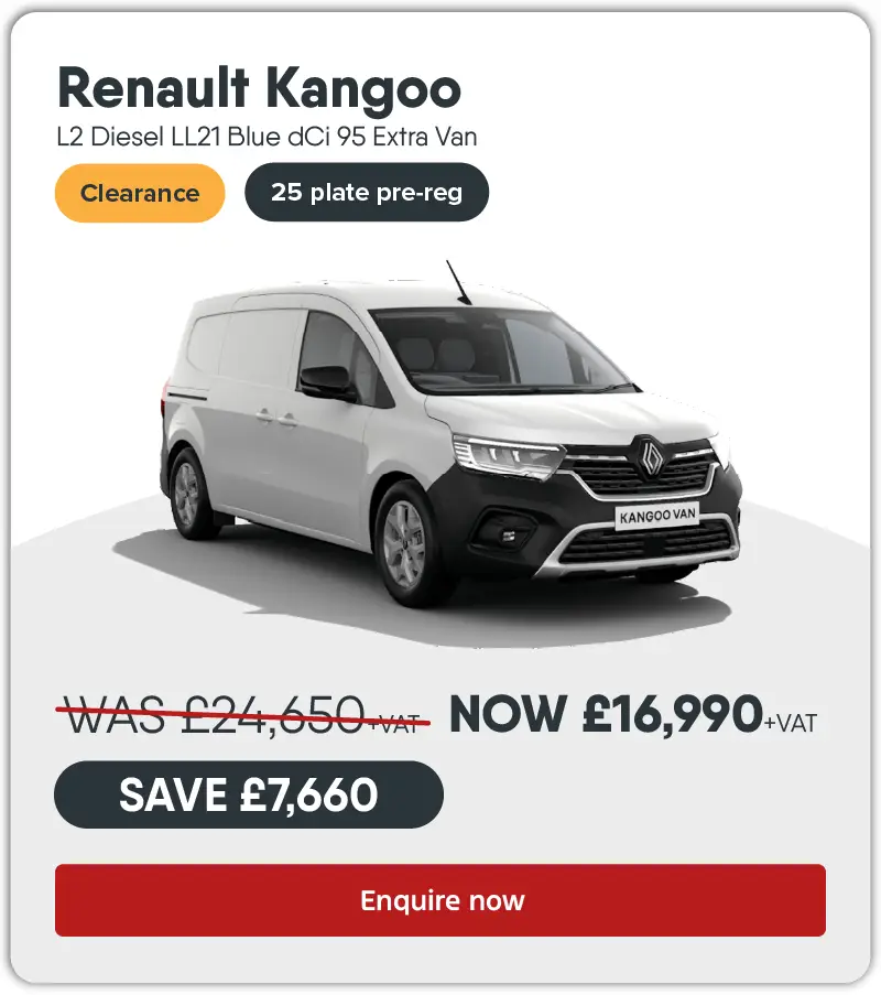 Renault Kangoo L2 Diesel LL21 Blue dCi 95 Extra Van