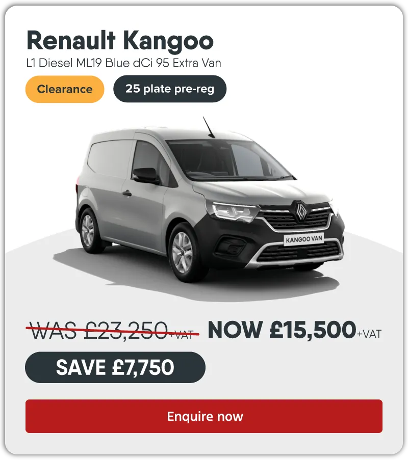 Renault Kangoo L1 Diesel ML19 Blue dCi 95 Extra Van