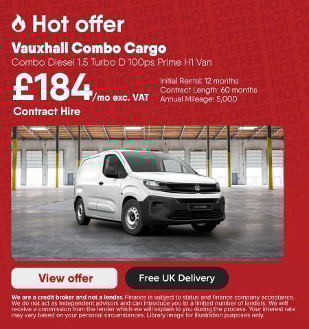 Hot offer - Vauxhall combo cargo