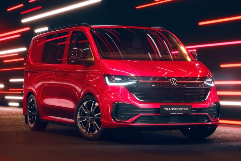 Volkswagen Transporter Van Gets Racy Sportline Upgrade