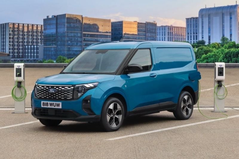 Ford E-Transit Courier Gets Range Boost, Faster Recharging