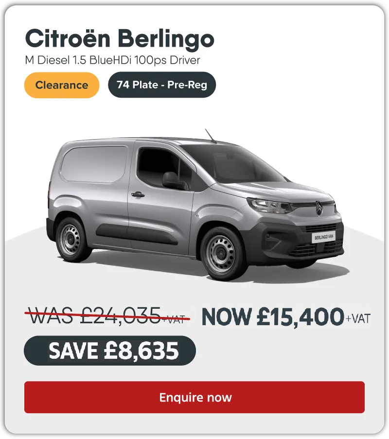 Citroen Berlingo M Diesel 1.5 BlueHDi 100ps Driver