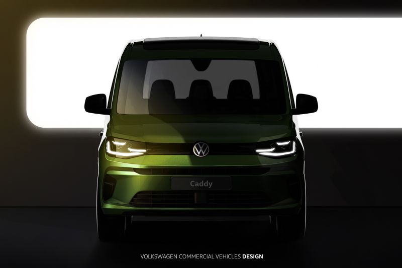 First Glimpse of 2026 Volkswagen Caddy Cargo, ID.Buzz Long Confirmed