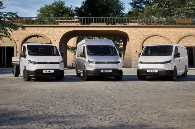 Cost-Conscious Ford Transit City Electric Urban Delivery Van Revealed