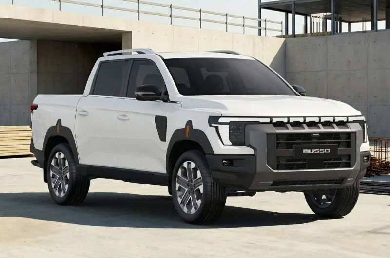Musso Rhino Pick-Up Truck to Make UK Debut at CV Show