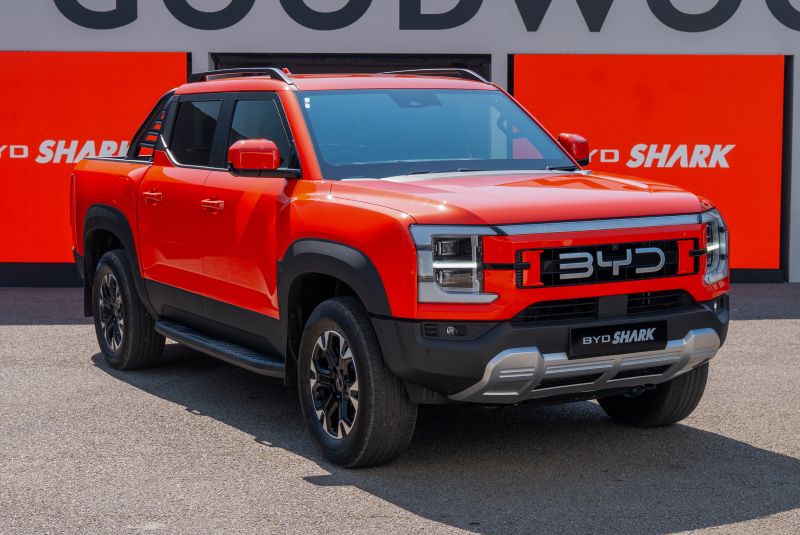 BYD Shark PHEV Pick-Up Truck: Payload, Power & EV Range Revealed